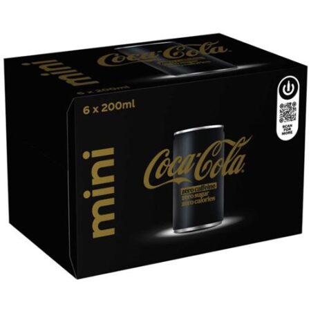 Coca-Cola Zero Zero Caffeine Mini 6x200ml