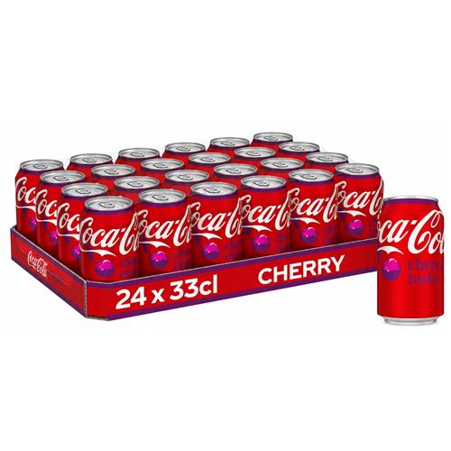 Coca Cola Cherry DK 24 x 33cl Blikjes