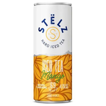 Stëlz Hard Iced Tea Mango 4,5% 250ml