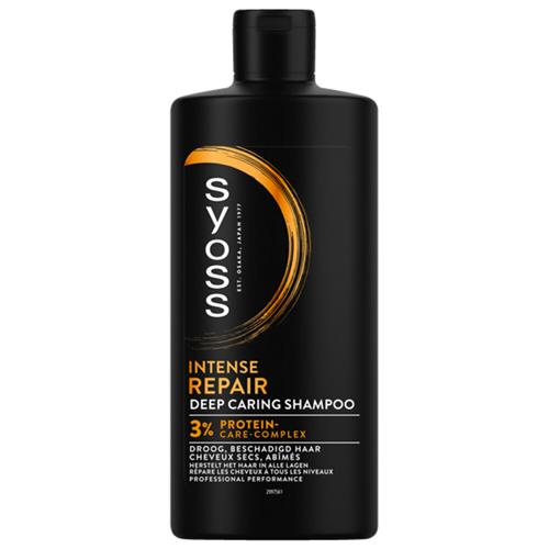 Syoss Shampoo Intense Repair 440 ml voor droog en beschadigd haar met keratine