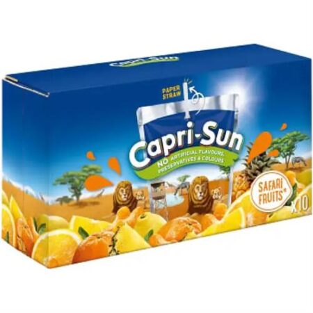 Capri-Sun Safari Fruits 10 x 200ml – Tropische Fruitdrank