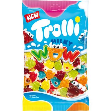 Trolli Milky Wow 1kg – Kleurrijke Gummies met Romige Toets