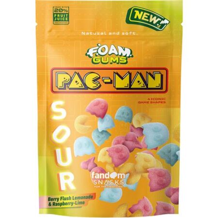 Pac-Man Foam Gums 125g