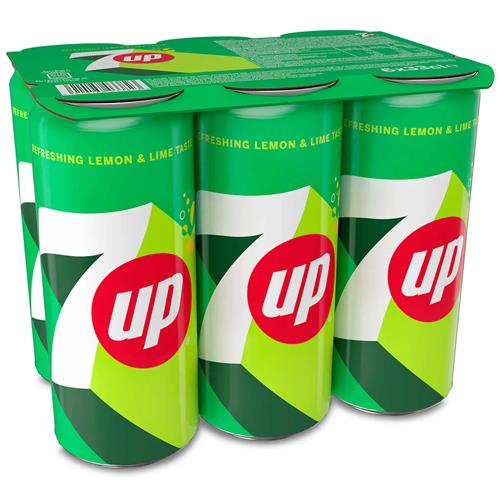 7UP Original - Lemon & Lime 6 x 33cl