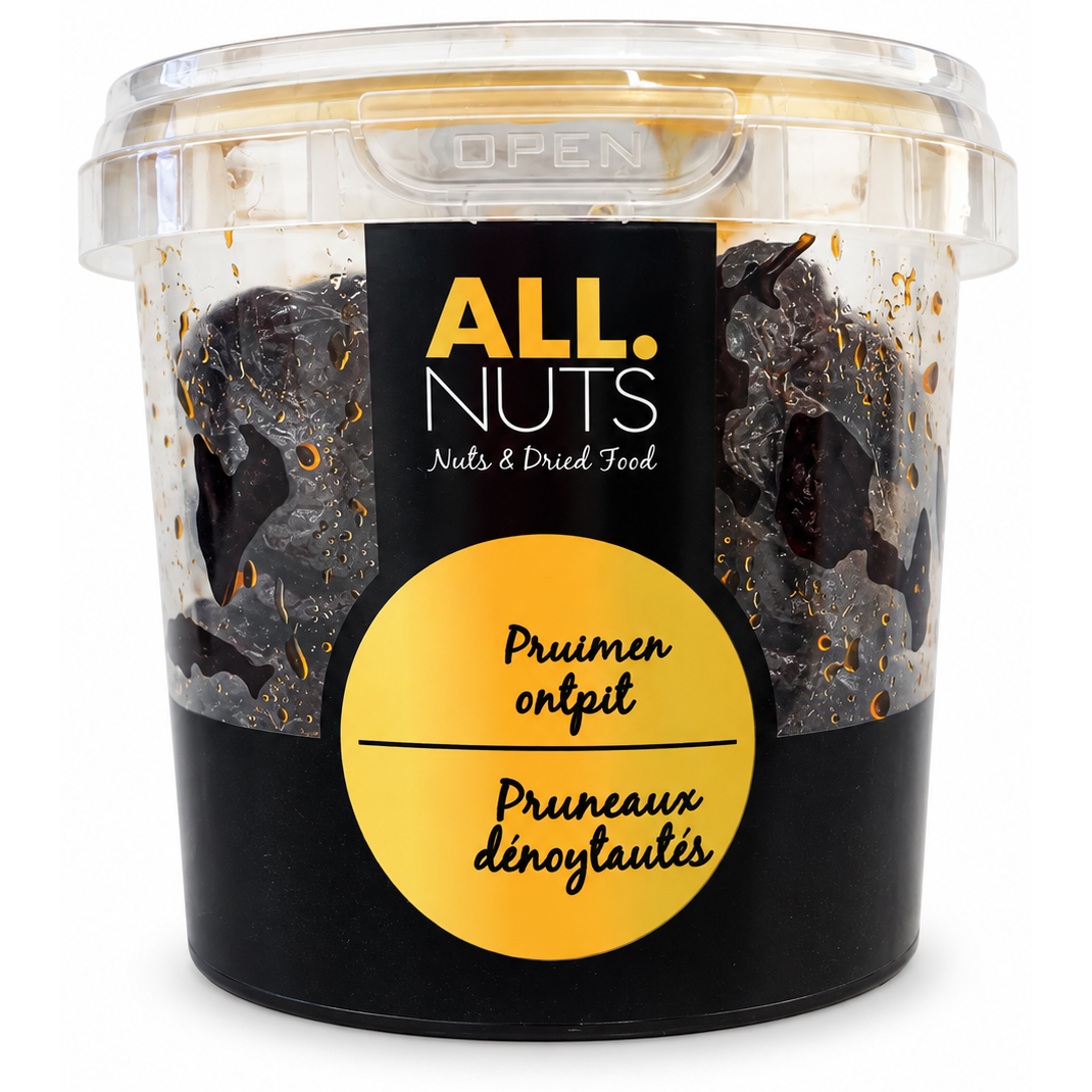 Allnuts Ontpitte Pruimen 250g – Ready to Eat in Pot - Afbeelding 2