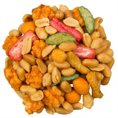 Allnuts Chili Mix 175g pittige borrelmix met pinda's in pot