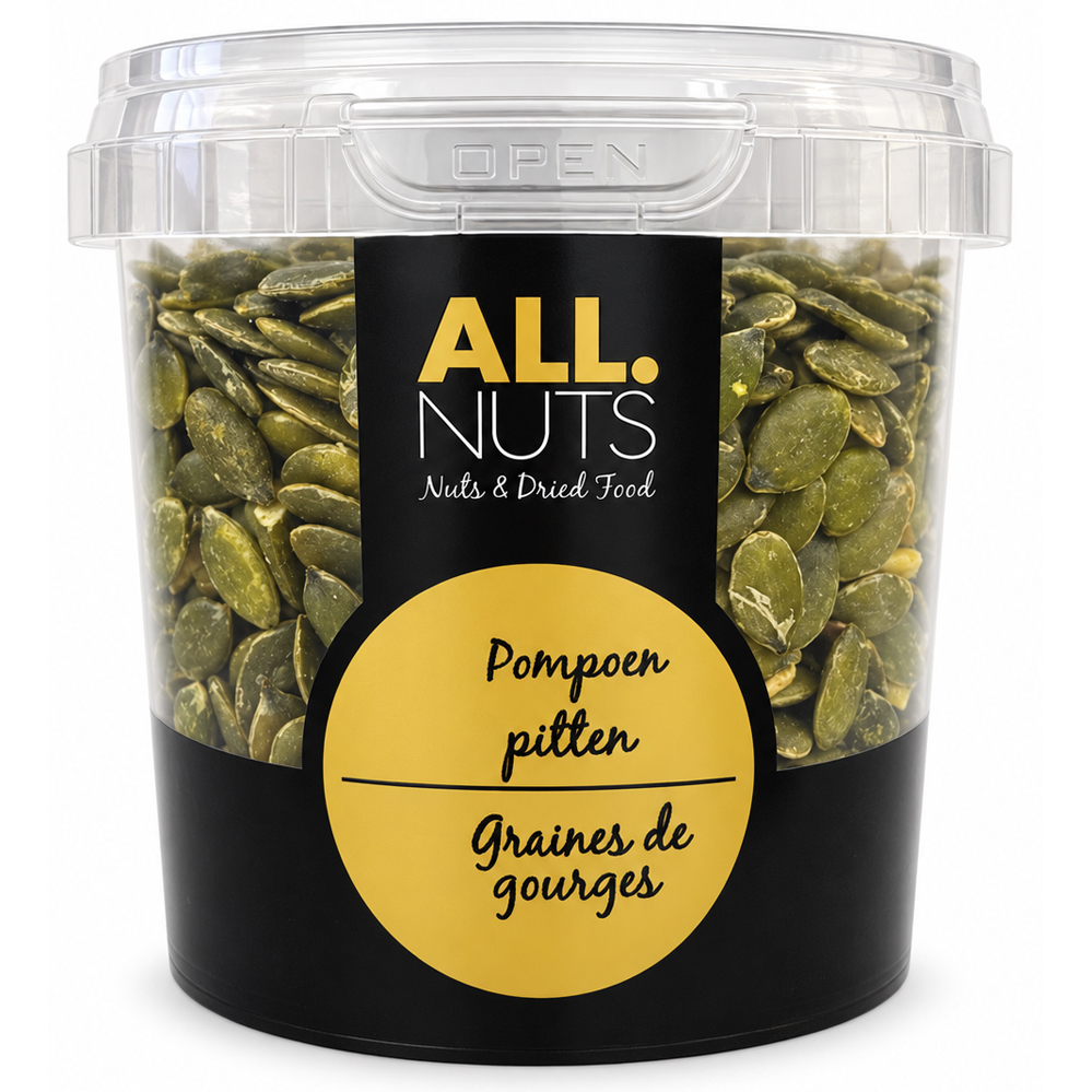 Allnuts Pompoenpitten 200g – 100% Pure Pompoenpitten - Afbeelding 2
