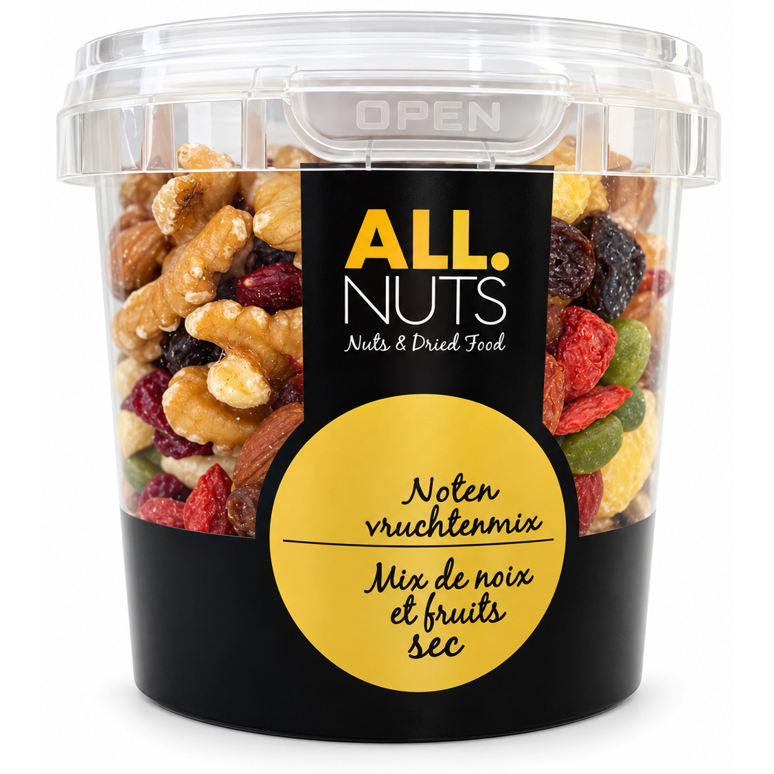 Allnuts Noten-Vruchtenmix 190g – Kleurrijke Mix van Noten & Gedroogd Fruit - Afbeelding 2