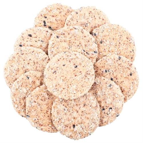 Allnuts Black Pepper Crackers 50g met zwarte peper en zwarte sesam