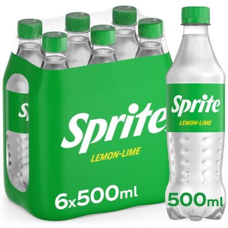 Sprite Lemon-Lime 6 x 500ml – Frisse Bruisende Frisdrank