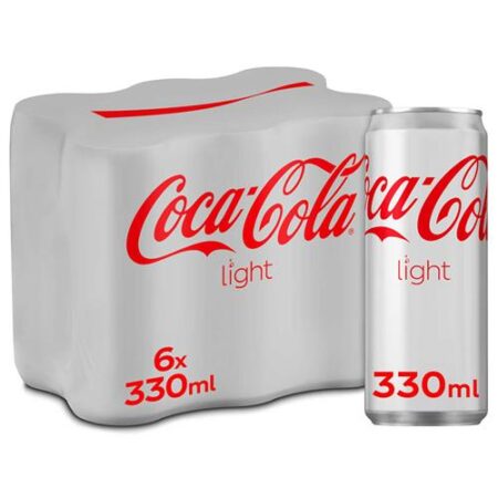 Coca-Cola Light 6 x 330ml – Verfrissende Cola Zonder Suiker