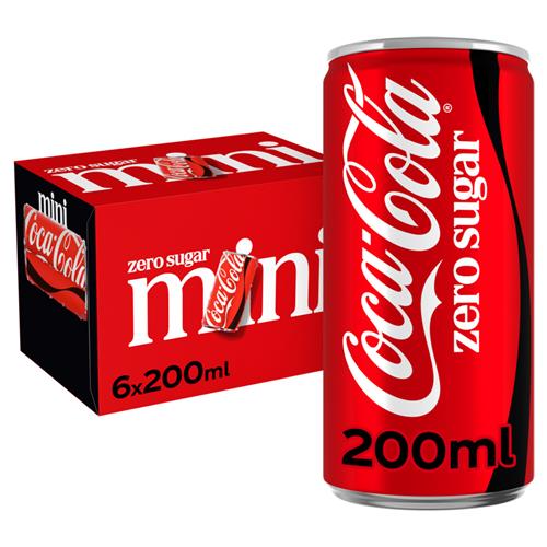 Cola Zero Mini 6 x 200ml