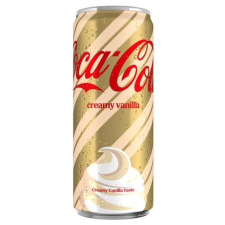 Coca-Cola Creamy Vanilla Blik 0.33L