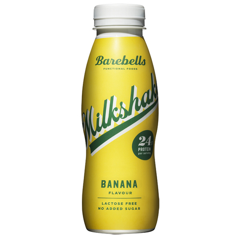 Barebells Milkshake Banana 330 ml – proteïne milkshake