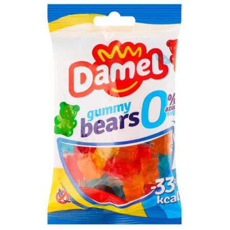 Damel gummy bears suikervrij 90g