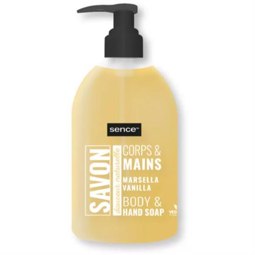 Sence Handzeep Marseille Vanille 500 ml – lichaams- en handzeep
