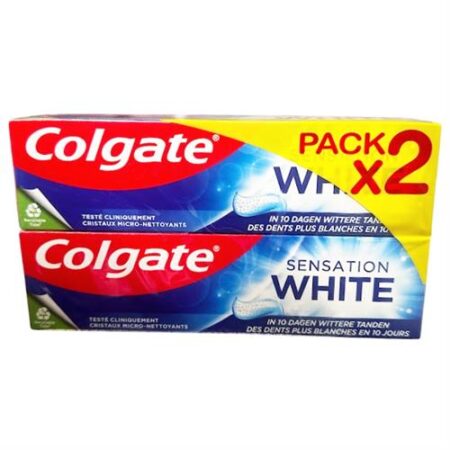 Colgate - Tandpasta - Sensation White - 2x75ml