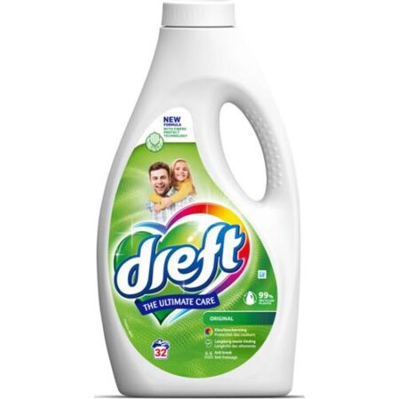Dreft Vloeibaar Wasmiddel Original 1,44L – 32 Wasbeurten