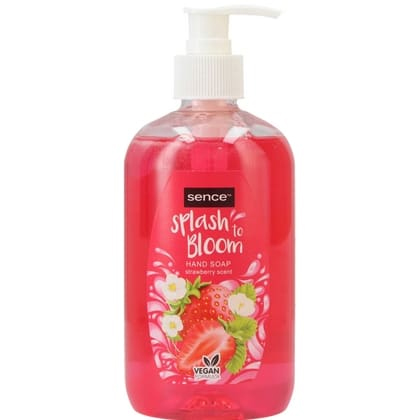 Sence Handzeep Strawberry 500 ml – fruitige handzeep