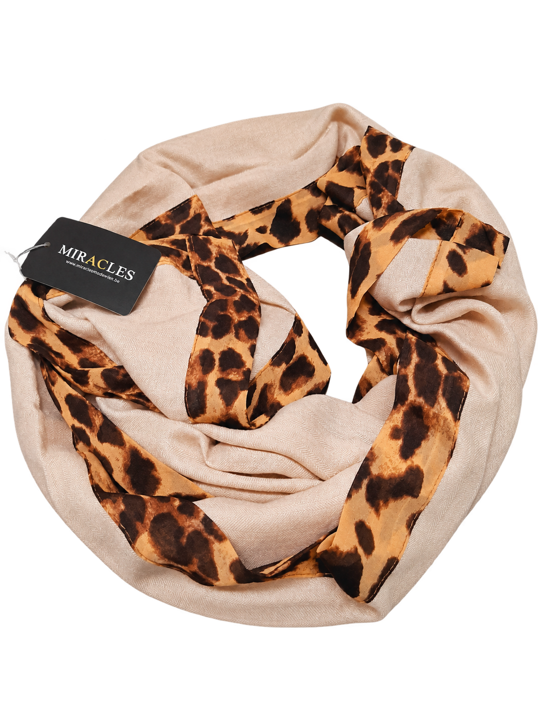 Stijlvolle en Comfortabele Sjaal - Beige - Afbeelding 2