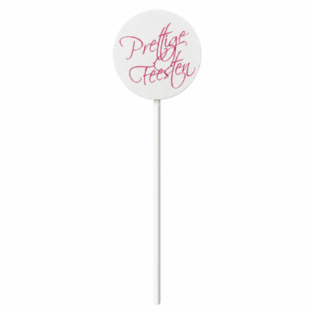 Plantenprikker - Hout - Prettige Feestdagen - 26cm