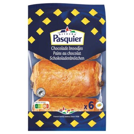Pasquier chocolade broodjes 6st - 270g