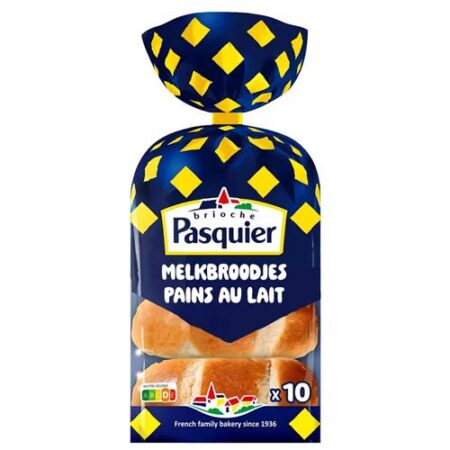 Pasquier Melkbroodjes 10st - 280g