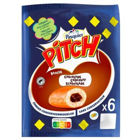 Pasquier Pitch chocolade 6st - 225g