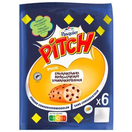 Pasquier Pitch chocoladestukjes 6st - 225g