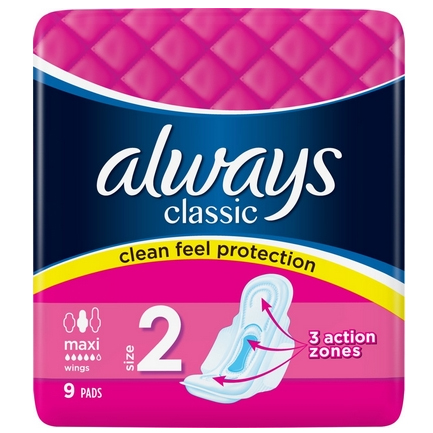 Always Maandverband - Classic Maxi 9 stuks