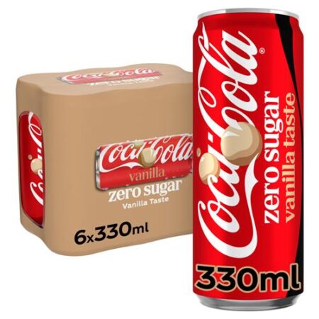 Coca Cola Zero Sugar Vanilla 6x330ml