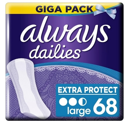 Always Inlegkruisjes - Large Extra Protect 68 stuks