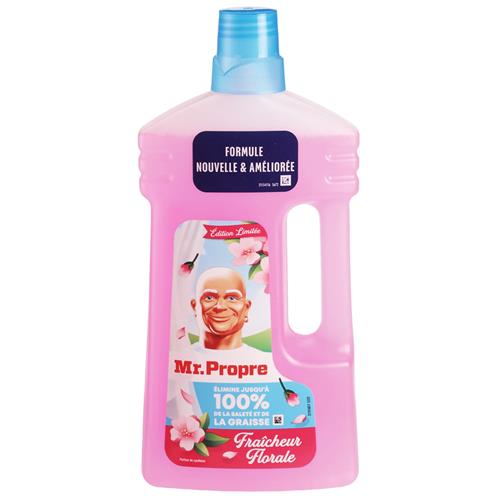 Mr. Propre Allesreiniger Bloemengeur 1L roze fles met blauwe doseerdop