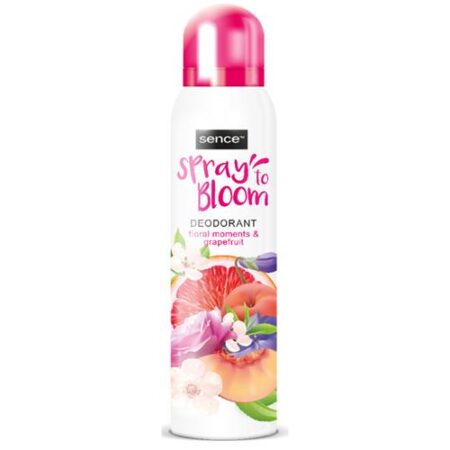 Sence Deospray Floral Moments Grapefruit 150ml – Verfrissende Bloemige Geur