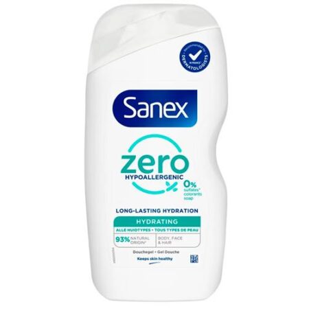 Sanex Douchegel – Zero % Normale Huid 400 ml