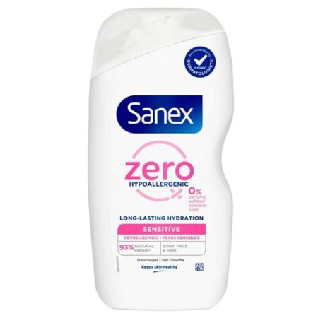 Sanex Douchegel – Zero % Sensitive Huid 400 ml