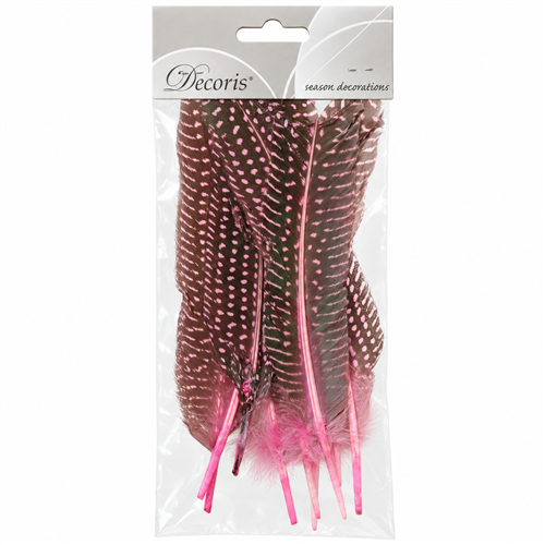 Decoratieve Pluimen - Roze - H20cm