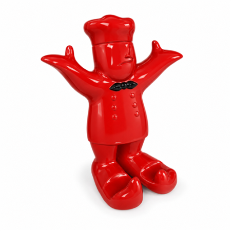 IPad/Boekenhouder Houder - Rood - H32.5cm