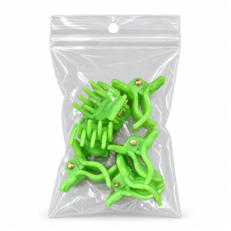 Haarklemmen - Groen - 6st.