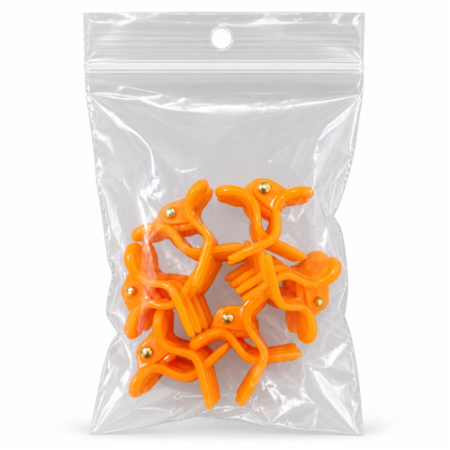 Haarklemmen - Oranje - 6st