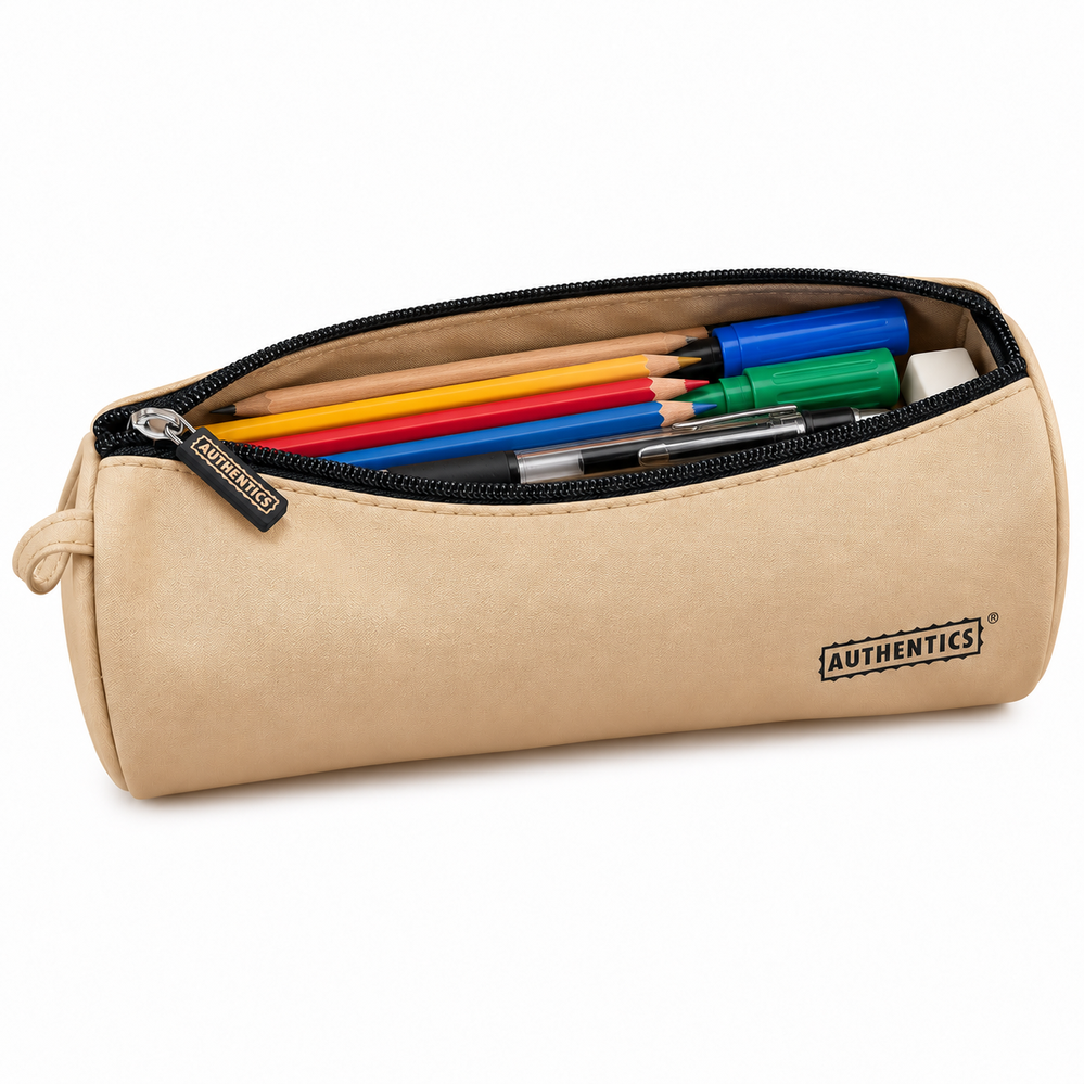 Pennenzak Lang Model - Bruin - 25cm - Afbeelding 2