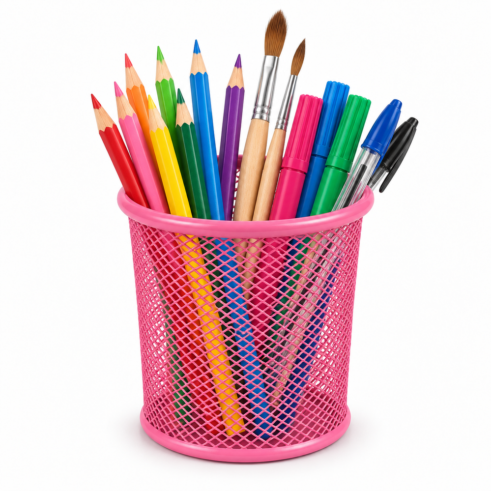 Pennenhouder - Roze - Afbeelding 2