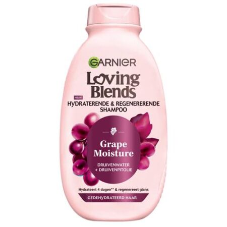 Garnier Shampoo Loving Blends - Grape Moisture 300 ml.